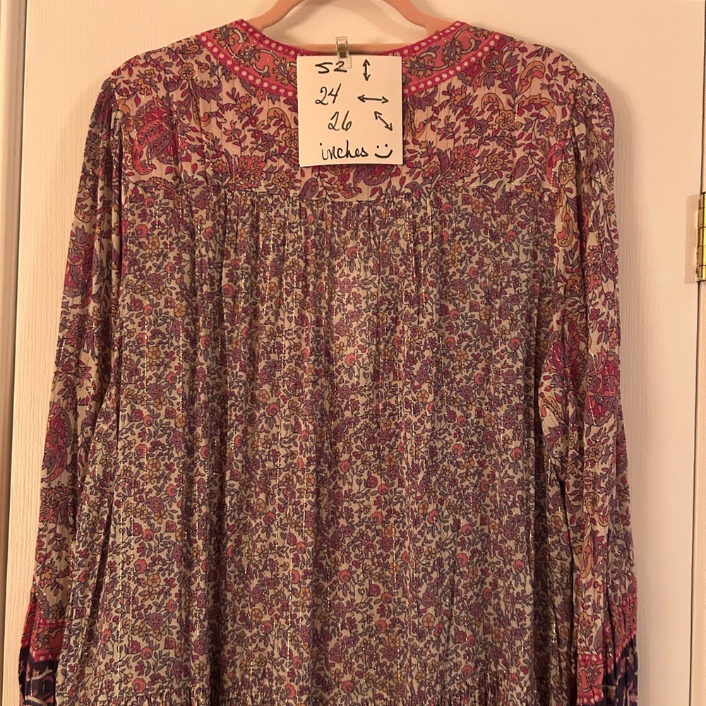 Spell Boho Long Sleeve Floral Maxi Dress - Picture 10 of 15